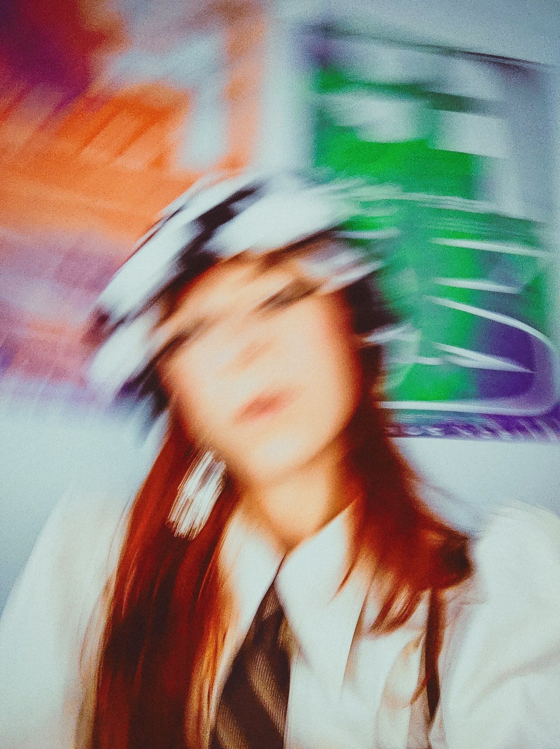 Portrait in motion